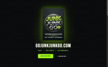 Junk Junk Go website